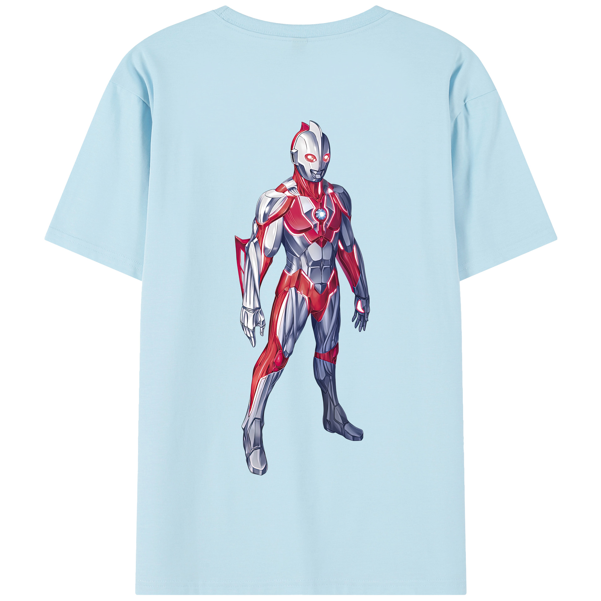 （画像用） ウルトラマン Ultraman 綿100％半袖Tシャツ（背面プリント）